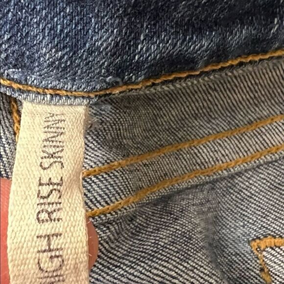 RAG  Bone High Rise Skinny Jeans Size 31 - Picture 11 of 15